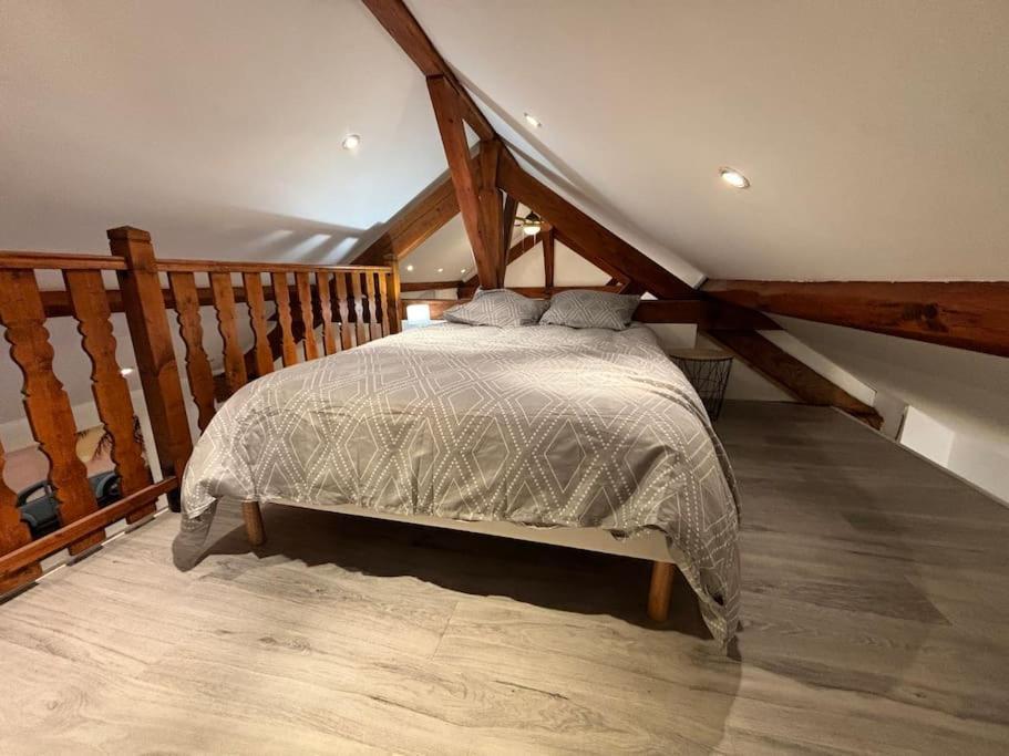 Mini-Loft, Terrasse 24M2, Internet Haut-Debit, Garage Prive Et Place De Parking Audincourt Экстерьер фото