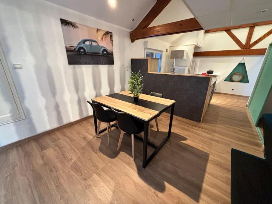 Mini-Loft, Terrasse 24M2, Internet Haut-Debit, Garage Prive Et Place De Parking Audincourt Экстерьер фото